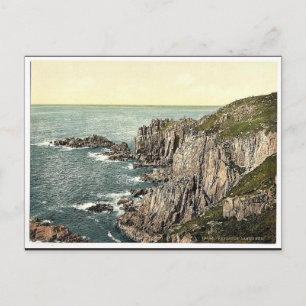 Penzance, Land's End, Cornwall, England classic Ph Postcard