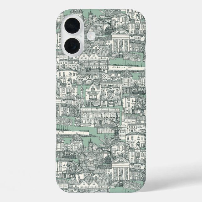 Penzance toile balsam duck egg Case-Mate iPhone case (Back)