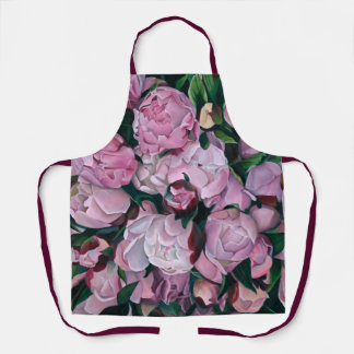 Peonies Apron