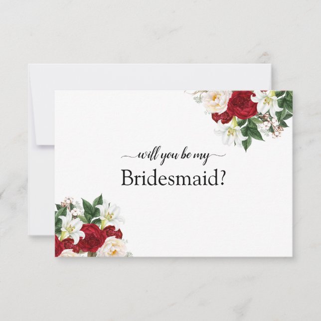 Peonies Bourgogne Seras-Tu Ma Carte De Servante D' (Devant)