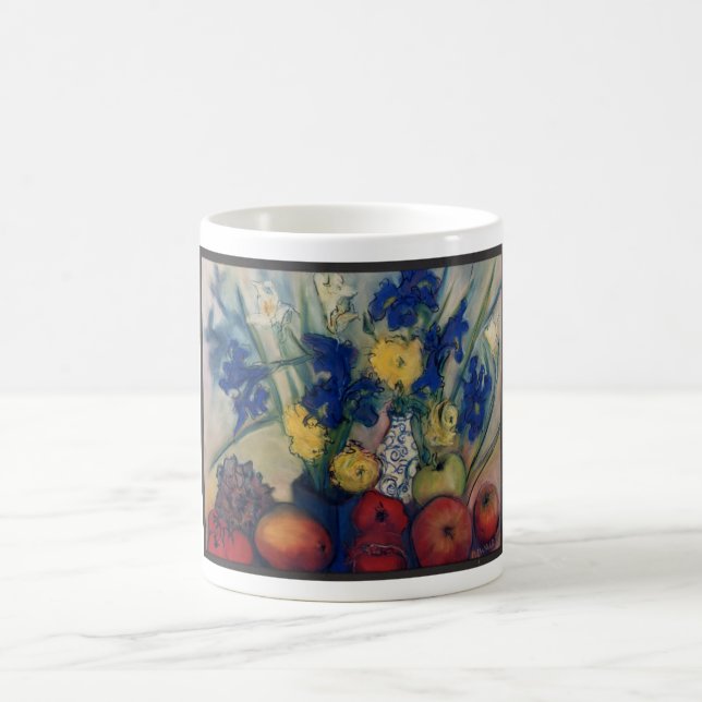 Peonies, fauvearts.com coffee mug (Center)