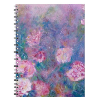 "Peonies" Floral Art Notebook