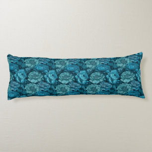 Peonies Floral French Country Romantic Couch Body Pillow