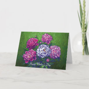 Peonies Happy Mother's Day Card