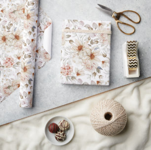 Peonies in Bloom Wrapping Paper