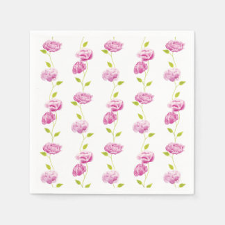 Peonies in the Orangery Napkin