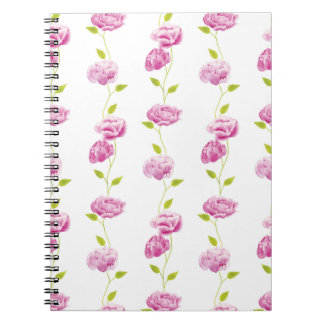 Peonies in the Orangery Notebook
