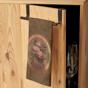 Peonies Kitchen Towel