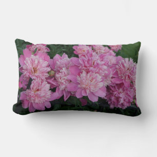 Peonies Lumbar Pillow