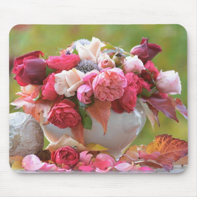 Peonies  mouse pad (Front)