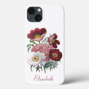 Peonies personnalisées Coque-Mate coque iphone