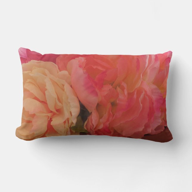 Peonies Pillow (Front)