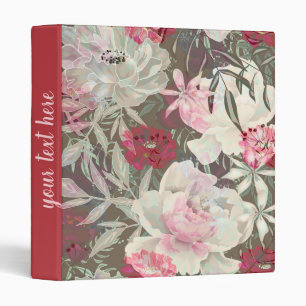 Peonies pink rose flowers flower garden bouquet binder