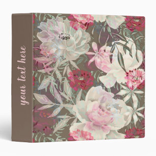 Peonies pink rose flowers flower garden bouquet binder