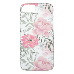 Peonies pink rose flowers flower garden bouquet Case-Mate iPhone case