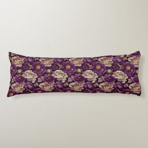Peonies Print Housewarming Modern Floor Body Pillow