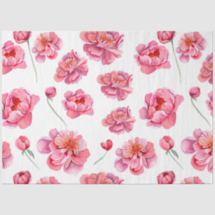 Peonies Series Design 11 Tissue Paper