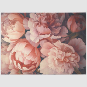 Peonies Series Design 2 Tissue Paper