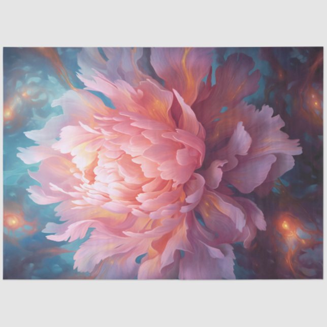 Peonies Series Design 8 Tissue Paper (Front)