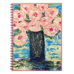 Peonies Spiral Notebook