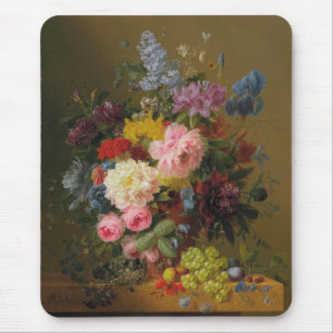 Peonies, Tulips, Roses, and Irises – A. Bloemers Mouse Pad