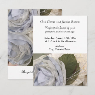 Peonies Wedding Invitation