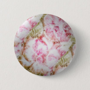 Peony Bliss 2 Inch Round Button