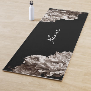 Peony Blooms Yoga Mat