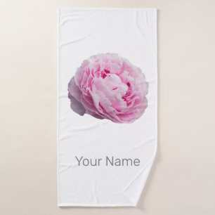 Peony Blossom Rose For Flower And Garden Lover Bath Towel