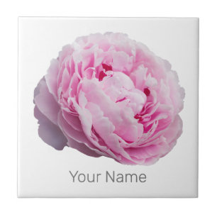 Peony Blossom Rose For Flower And Garden Lover Tile