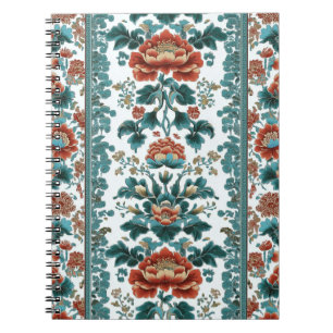 Peony Brocade Notebook