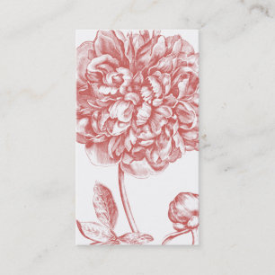 Peony Business Card