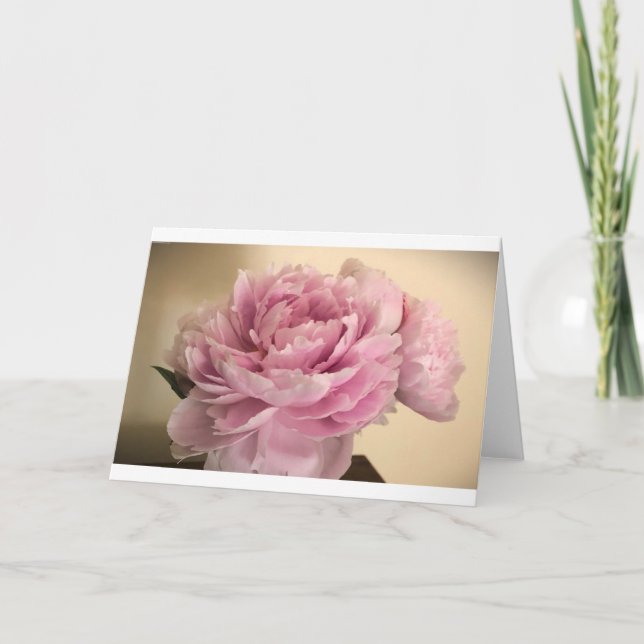 Peony, card (Front)