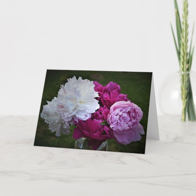 Peony, card (Front)