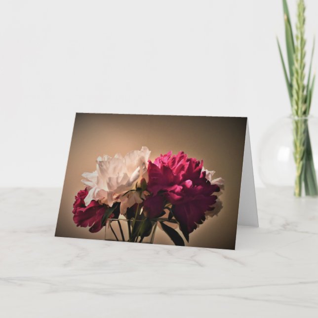 Peony, card (Front)