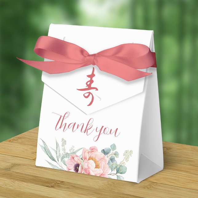 Peony Chinese "Longevity" Birthday Gift Box (Creator Uploaded)