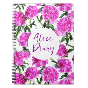 Peony diary. notebook