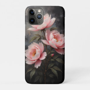 Peony Floral Artwork iPhone 11 Pro Case