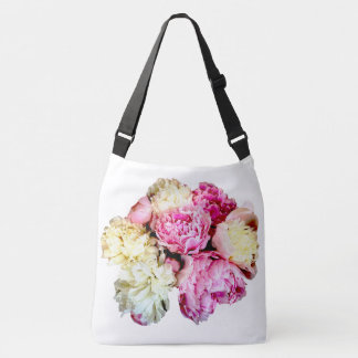 Peony Floral Crossbody Bag