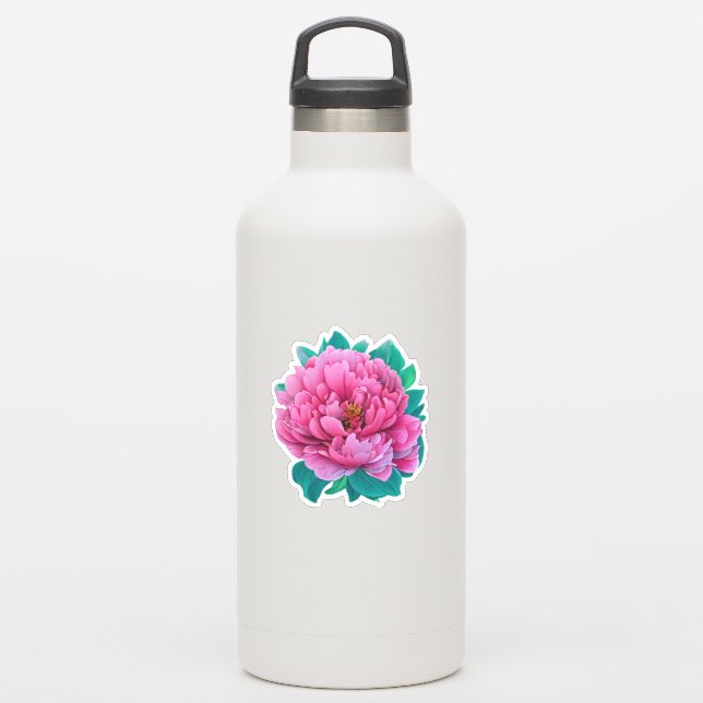 Peony Flower (Waterbottle)