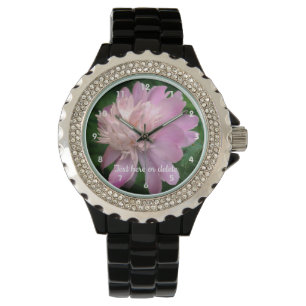 Peony Flower In Bloom Personalized  Watch