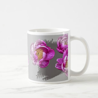 Peony Flower Mug