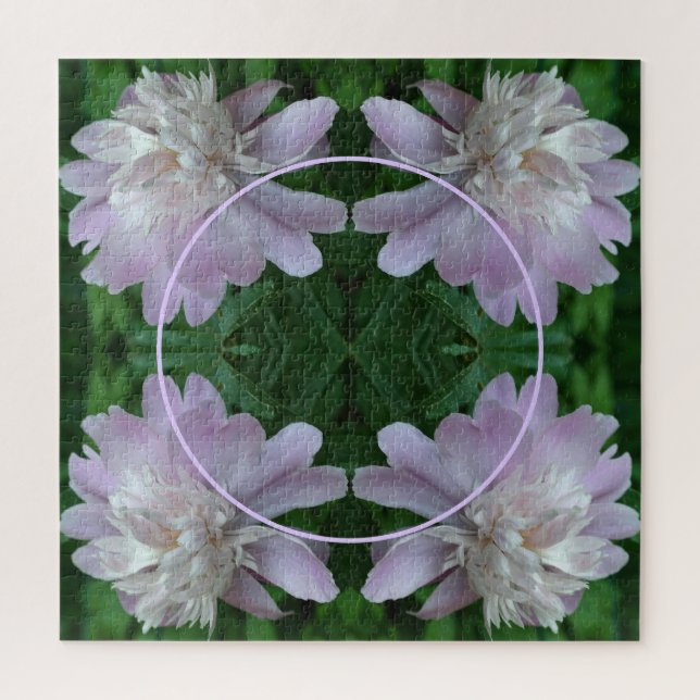 Peony Flower Nature Create Your Own Photo  Jigsaw Puzzle (Vertical)