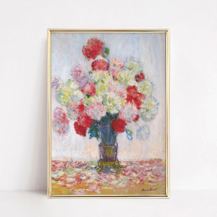 Peony Flower Still Life Art Print Home Decor