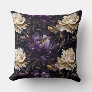 Peony Flowers Pillow