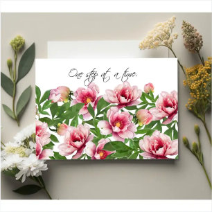 Peony Garden – Botanical Encouragement Card