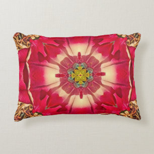 Peony Hearts Accent Pillow