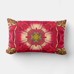 Peony Herats Lumbar Pillow