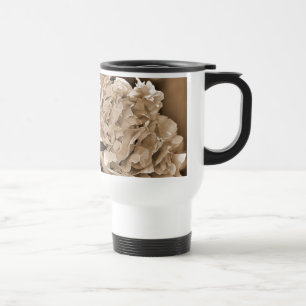 Peony named Shirley Temple Travel Mug