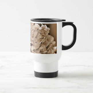 Peony named Shirley Temple Travel Mug